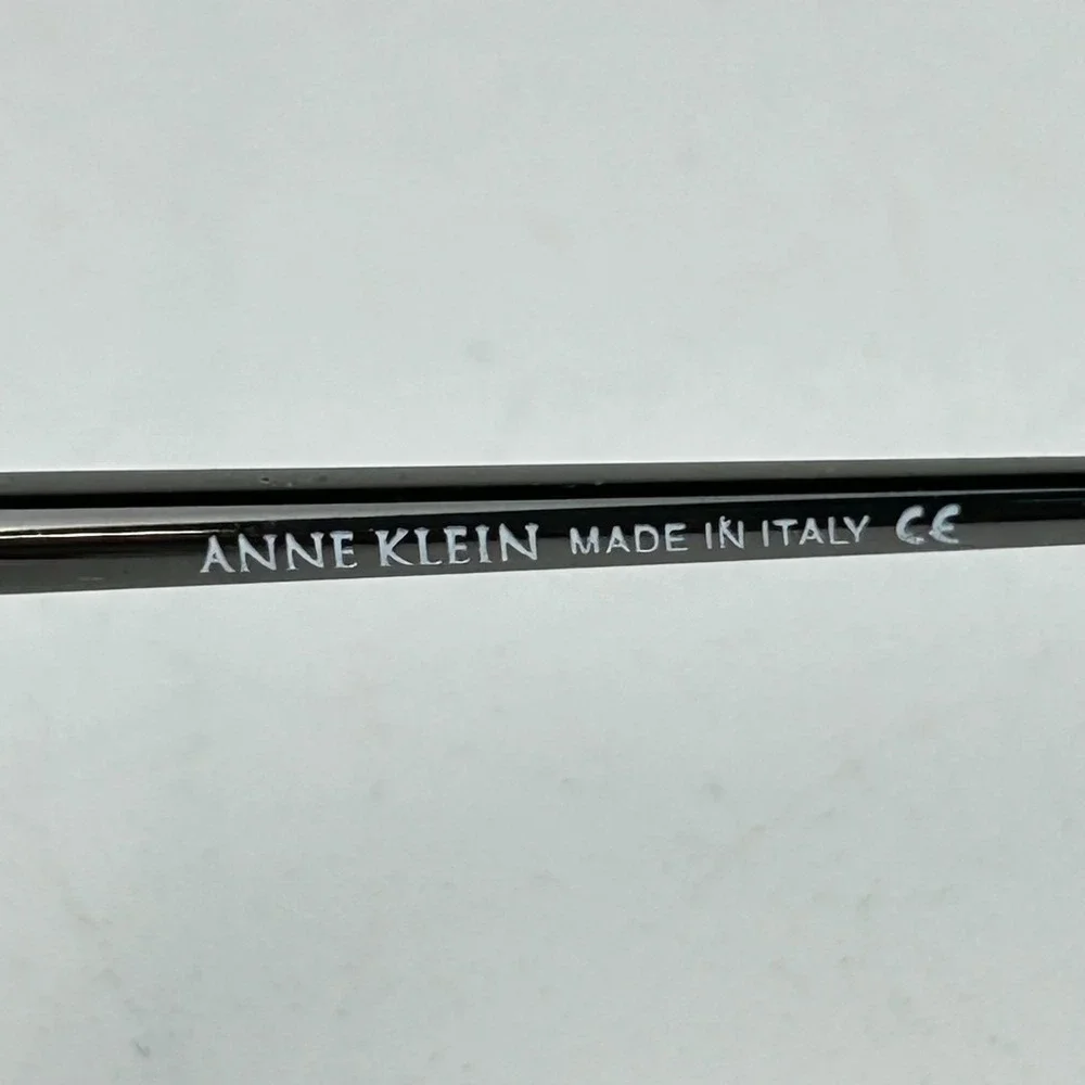 Anne Klein 5004 K5048 Unisex Eyeglasses Frame Black‎ Metal Full Rim 48-18-135 mm